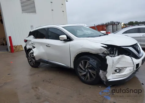 2015 Nissan Murano Platinum из США, поврежденный, VIN 5N1AZ2MG8FN218353